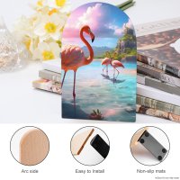 Bookends SolarLab_flamingos_tropical_sea_island_sunlight_fantasy_stock_i_6888b8f7-66b6-444e-b436-c07baf8331d4 Style-4 One Size normal-online-PERSONAL DESIGN