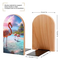 Bookends SolarLab_flamingos_tropical_sea_island_sunlight_fantasy_stock_i_6888b8f7-66b6-444e-b436-c07baf8331d4 Style-4 One Size normal-online-PERSONAL DESIGN