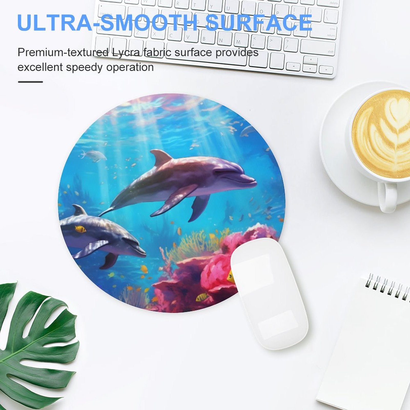 Mouse Pad SolarLab_Dolphins_tropical_sea_hyper-detail_high_resolution_8k_655814c8-b7f8-4c4c-9763-de92d9ff2f5d_ Style-9 20*20cm normal-online-PERSONAL DESIGN