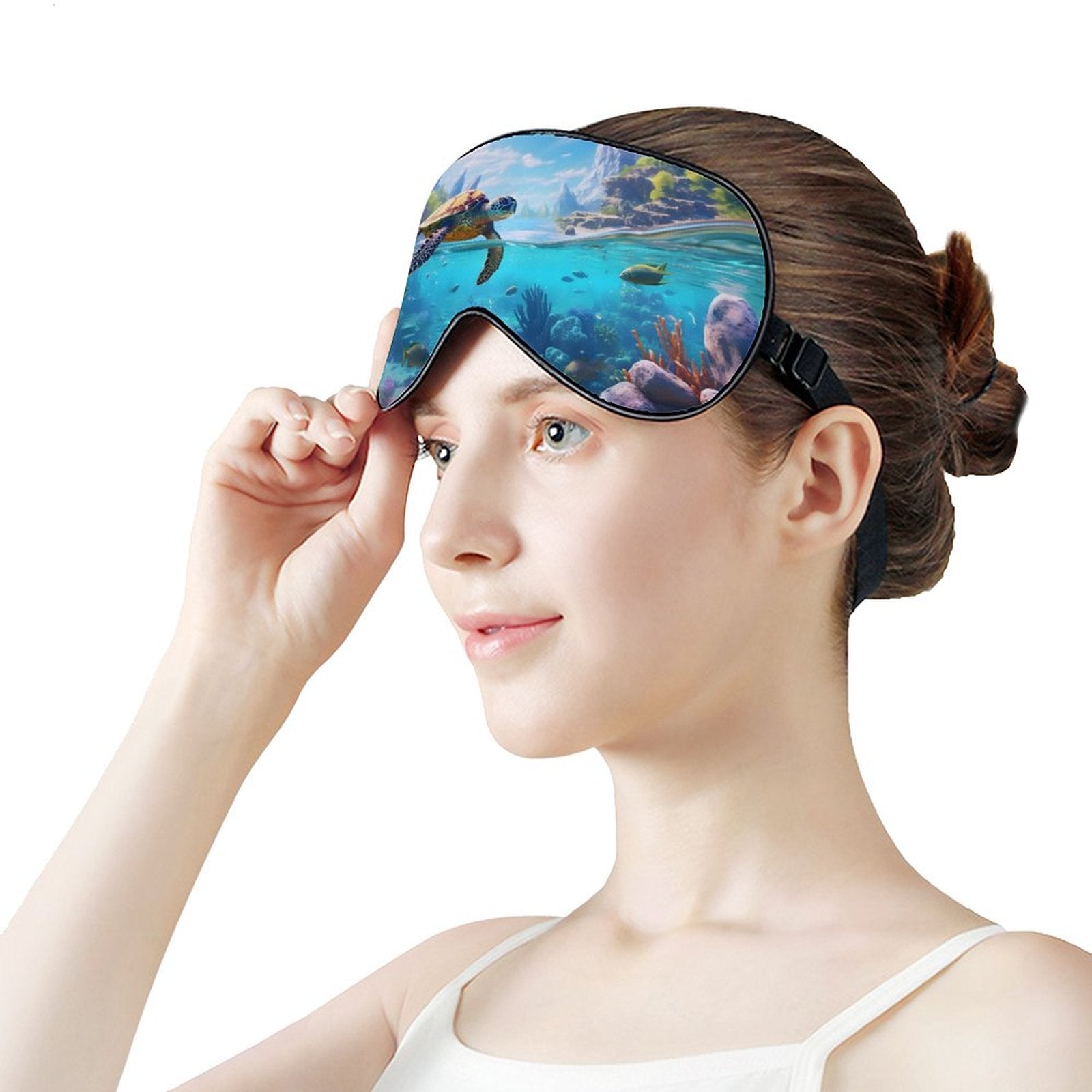 Sleep Mask Sea Turtles HSM01C004 normal-online-PERSONAL DESIGN