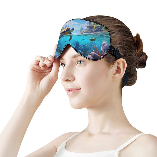 Sleep Mask Sea Turtles HSM01C004 normal-online-PERSONAL DESIGN
