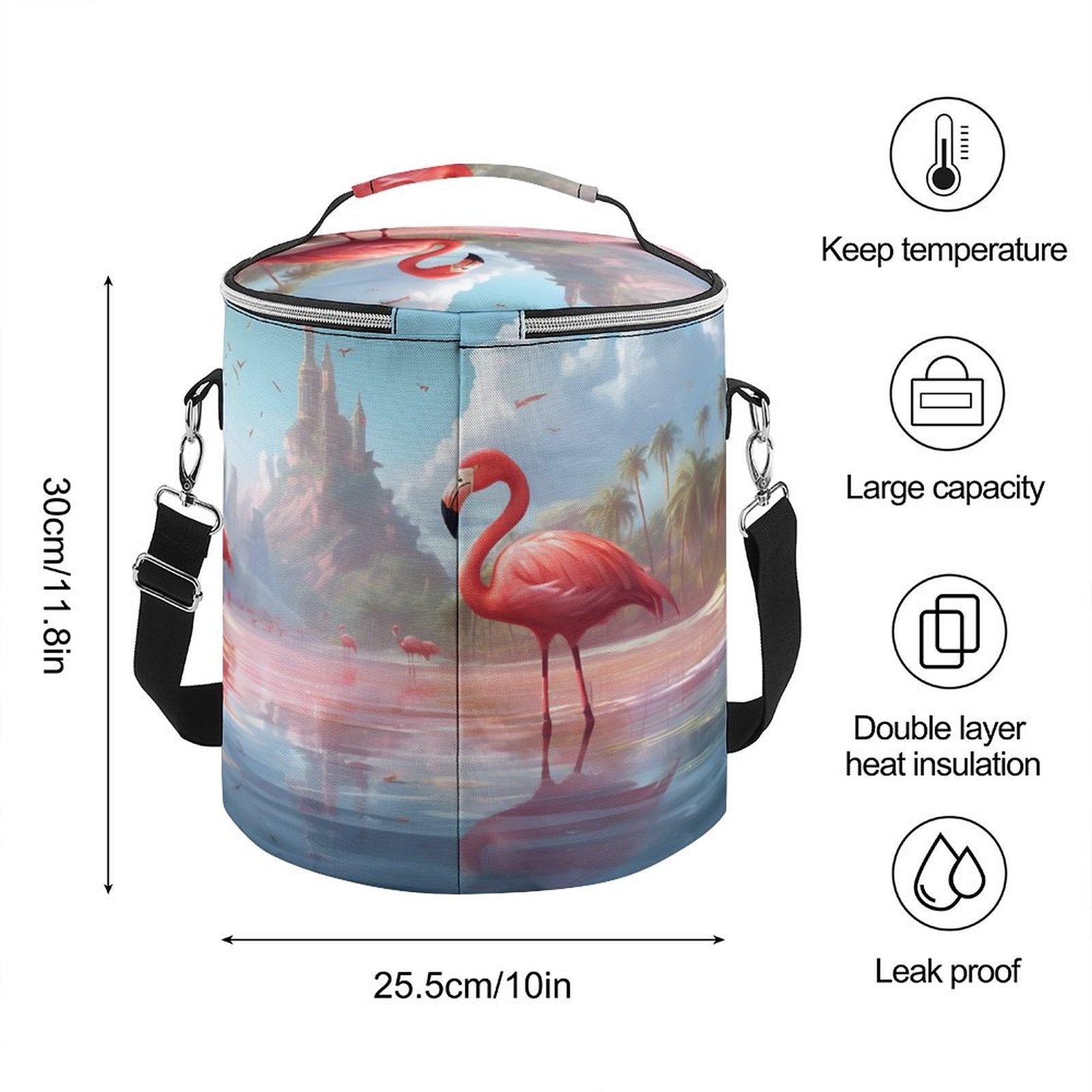 Camping Ice Pack Flamingos 009, One Size normal-online-PERSONAL DESIGN