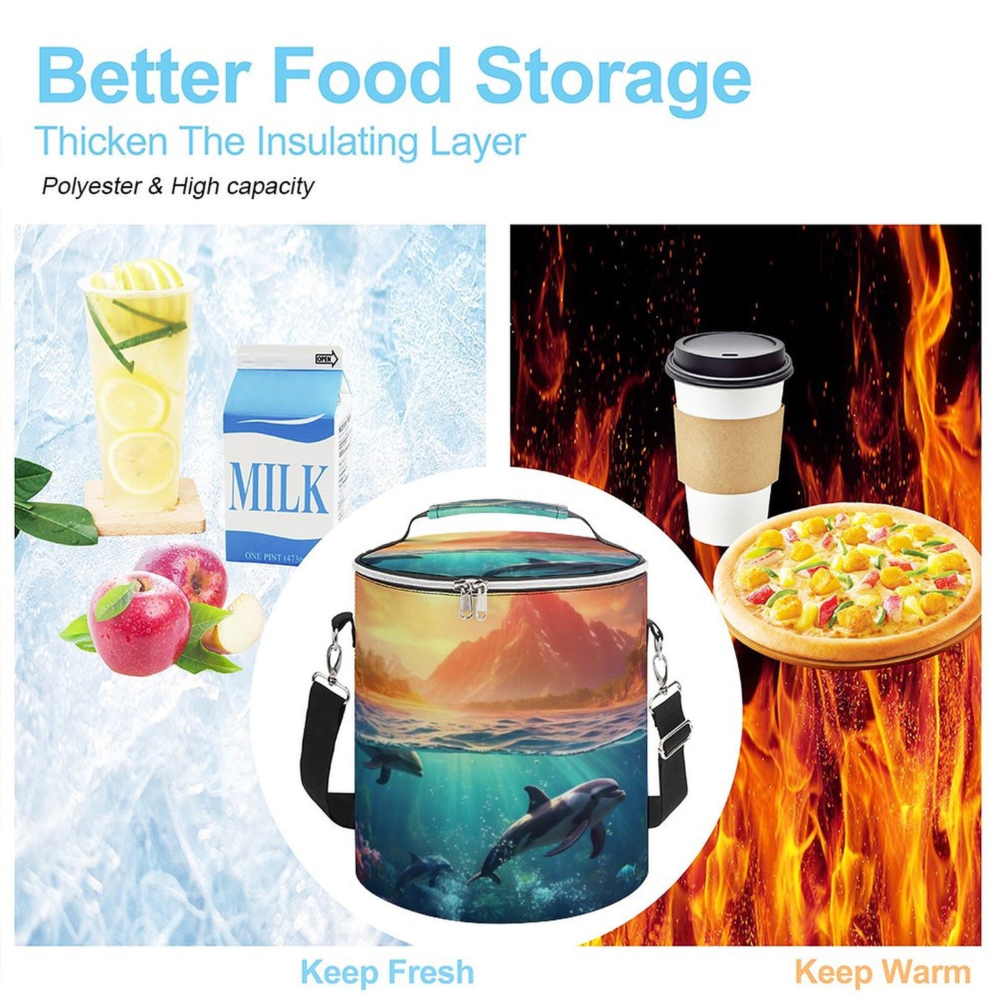 Camping Ice Pack Dolphins 004, One Size normal-online-PERSONAL DESIGN