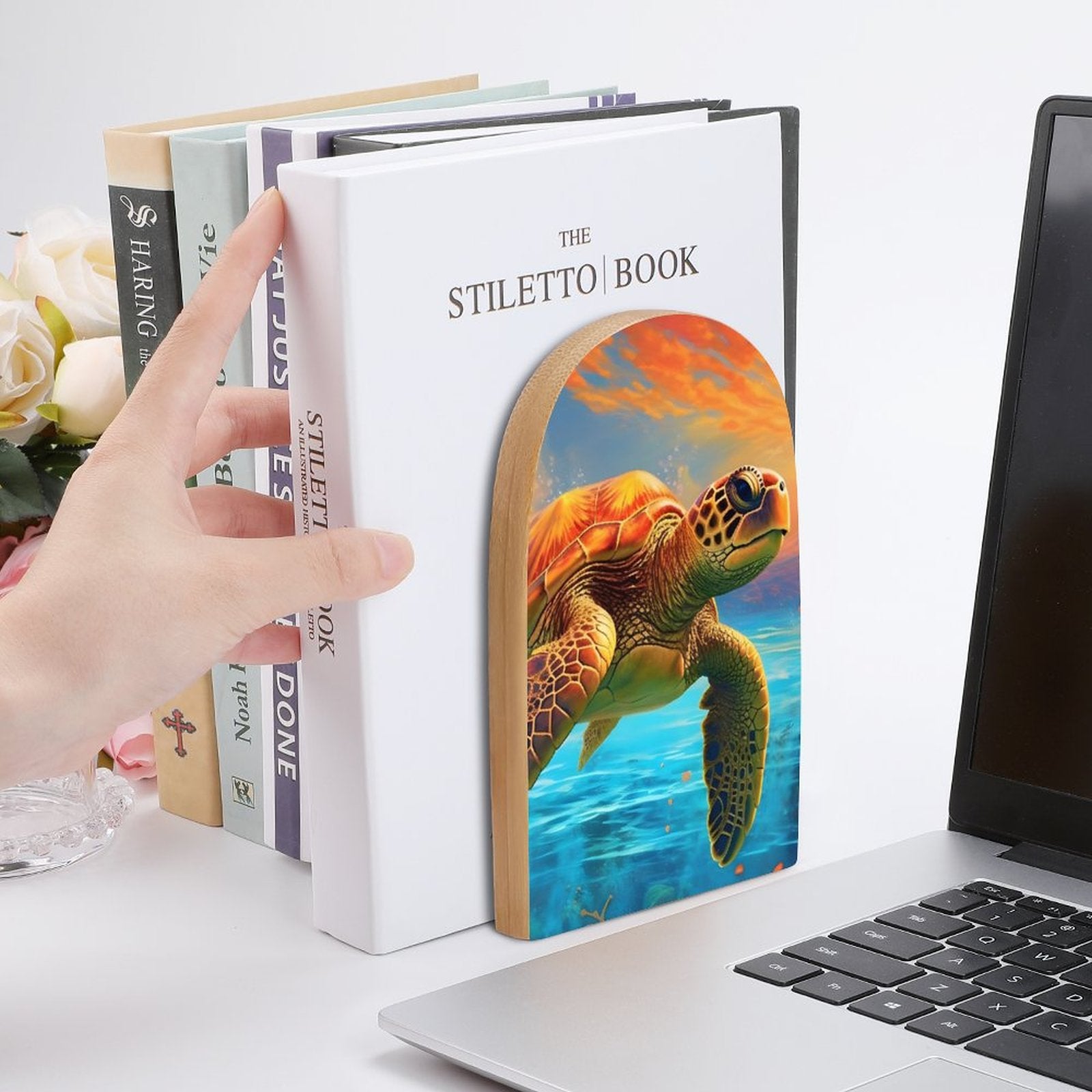 Bookends SolarLab_Sea_turtles_tropical_sea_island_sunlight_fantasy_art_d_c29a6e10-0f28-42ee-8e19-15bcf9990e3c Style-15 One Size normal-online-PERSONAL DESIGN