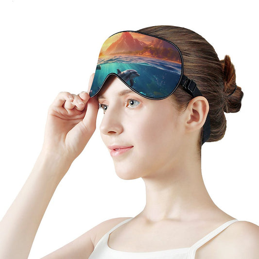 Sleep Mask Dolphins HSM01B002 normal-online-PERSONAL DESIGN