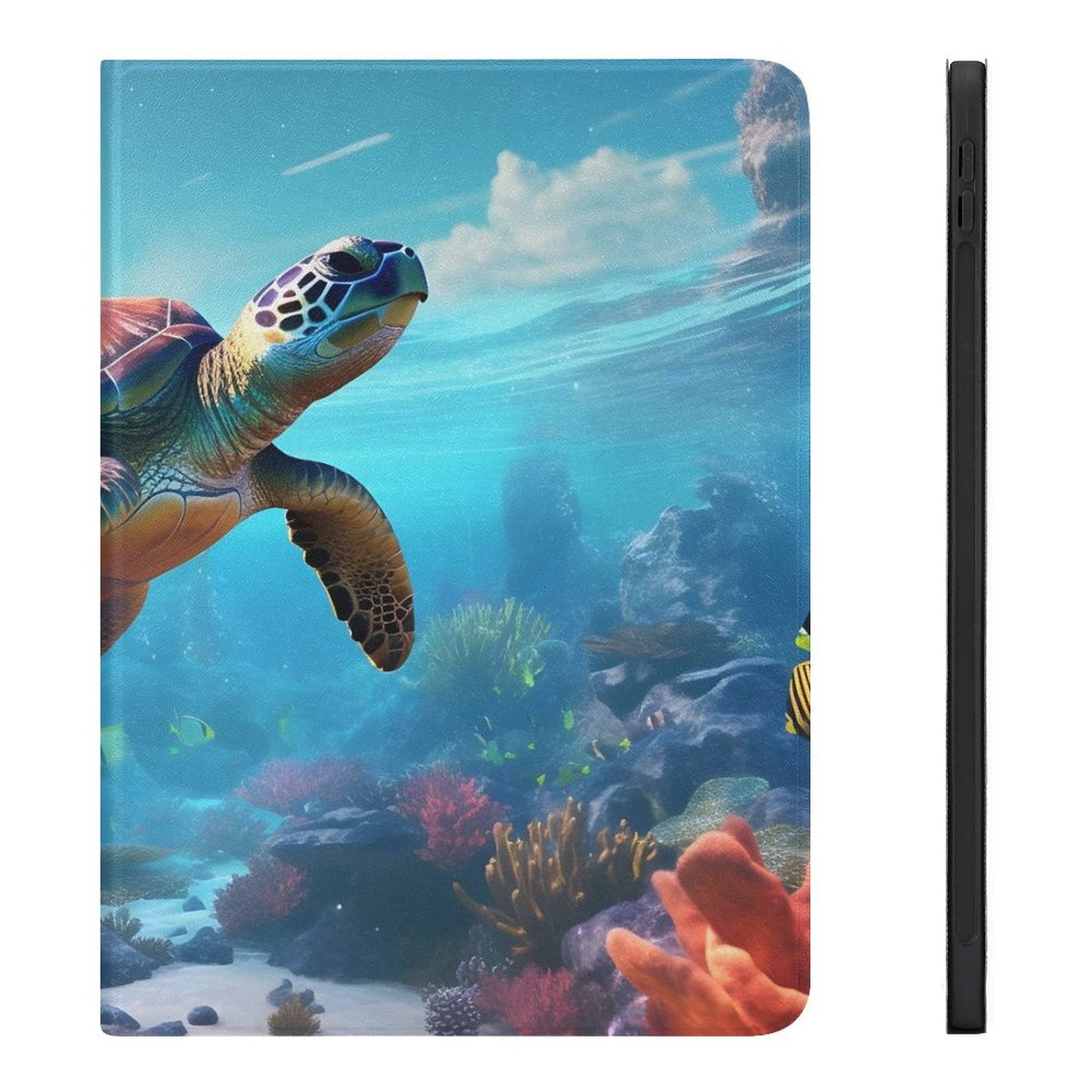 The Ipad Pen Slot Case SolarLab_Sea_turtles_tropical_sea_island_sunlight_fantasy_stock_a8e2acd4-f704-46d7-956a-d919666d76ff normal-online-PERSONAL DESIGN