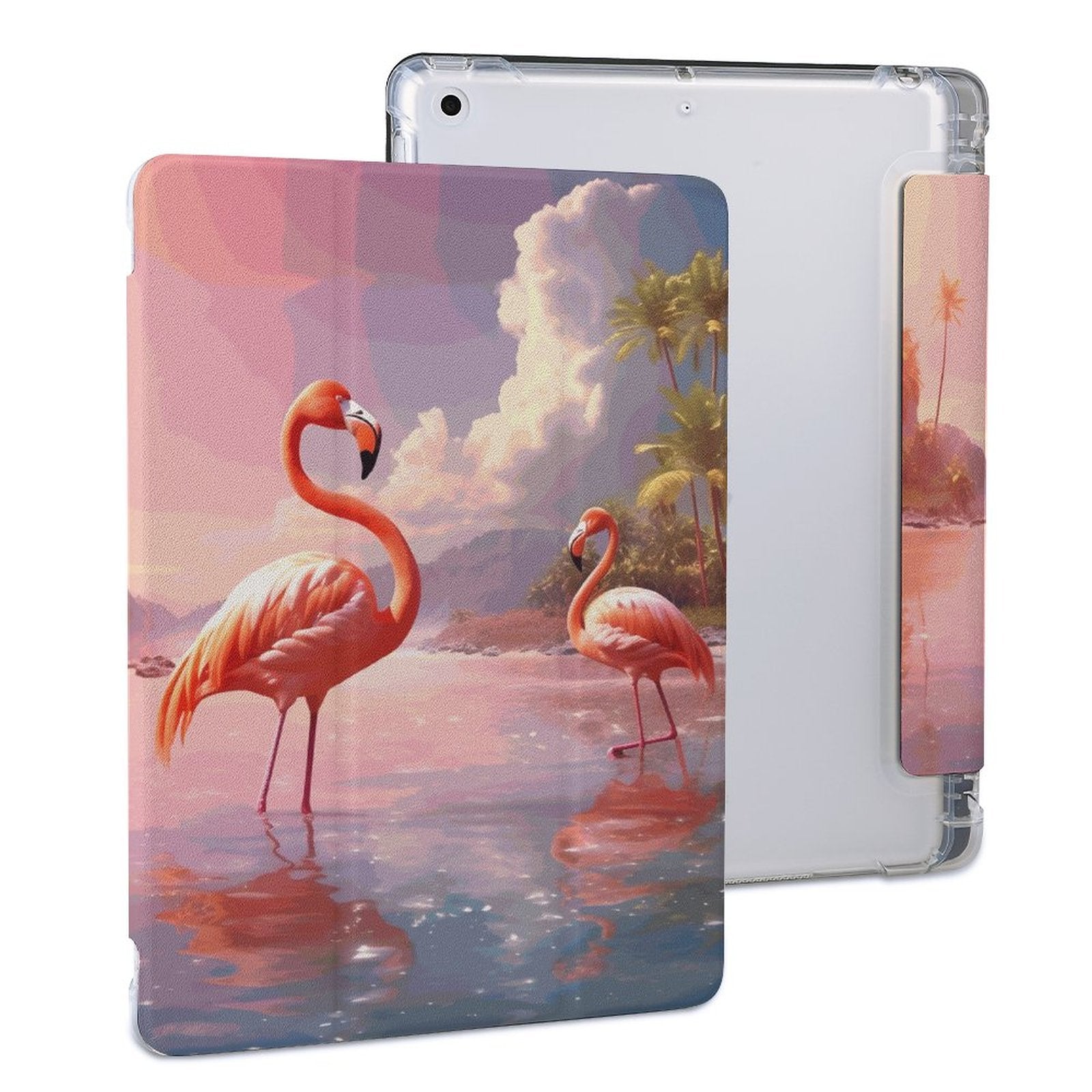 The Ipad Pen Slot Case Flamingos_004 normal-online-PERSONAL DESIGN