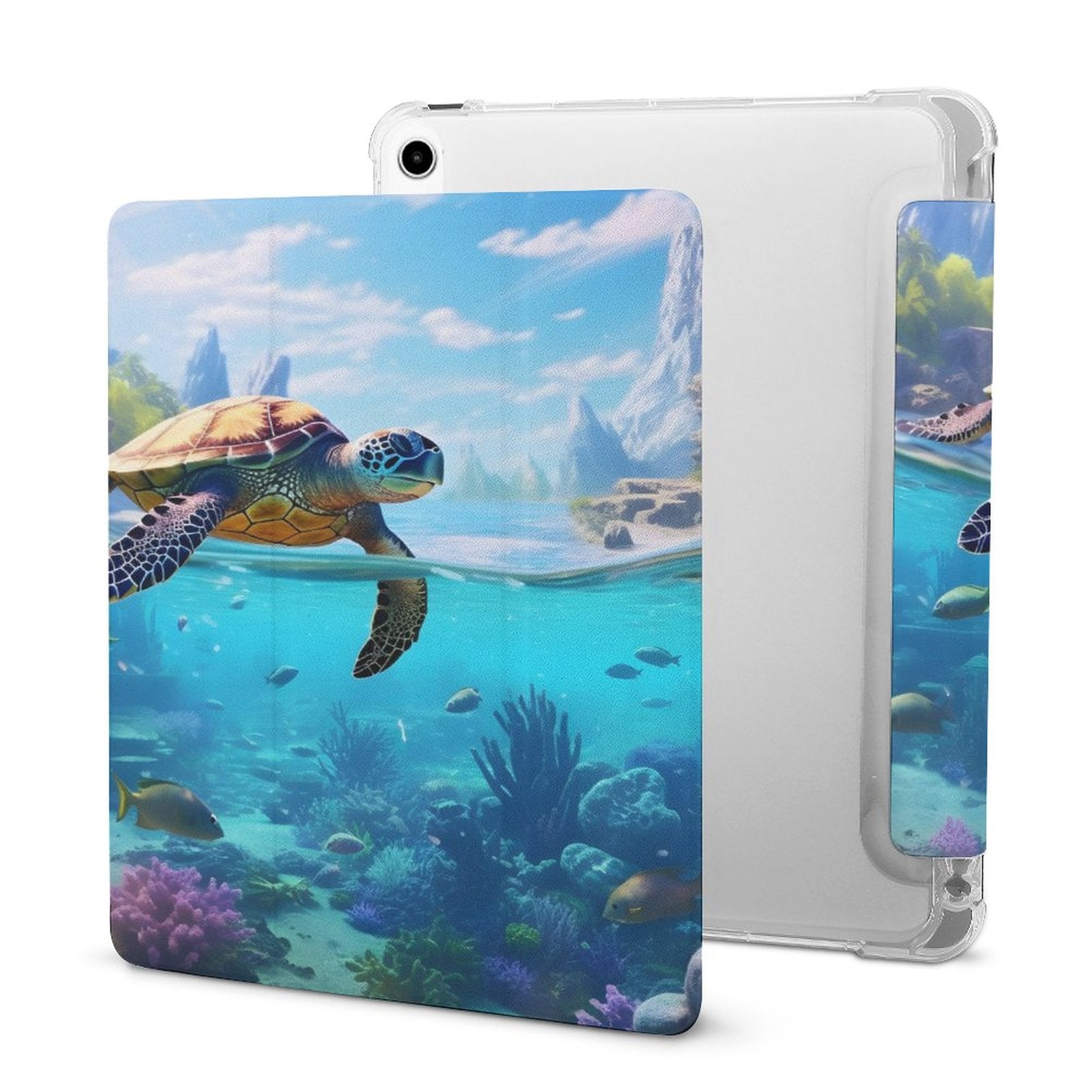 The Ipad Pen Slot Case SolarLab_Sea_turtles_tropical_sea_island_sunlight_hyper-detail__65df3ce3-5f7c-49b3-937e-af866806c8be normal-online-PERSONAL DESIGN