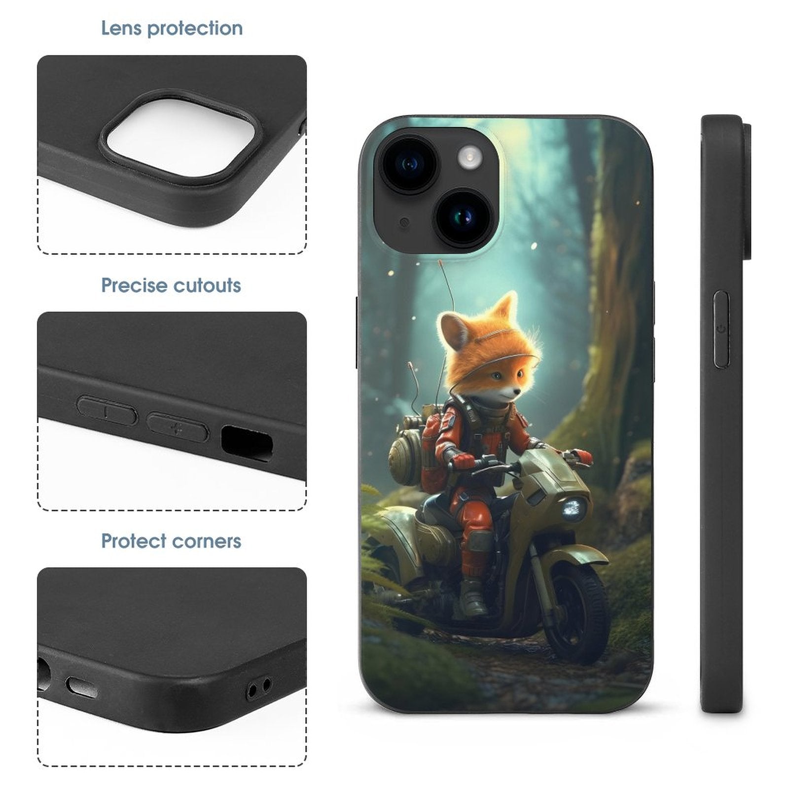 Case for IPhone 15 Series Fox_003 normal-online-PERSONAL DESIGN