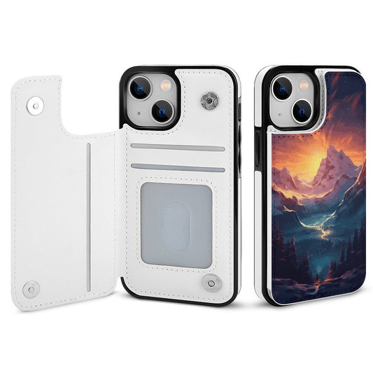 Mobile Phone Case for Apple IPhone 14 SolarLab_Norwegian_aurora_winter_mountains_forests_hyper-detail_a7427f32-3528-4890-abde-0738f38c252c normal-online-PERSONAL DESIGN