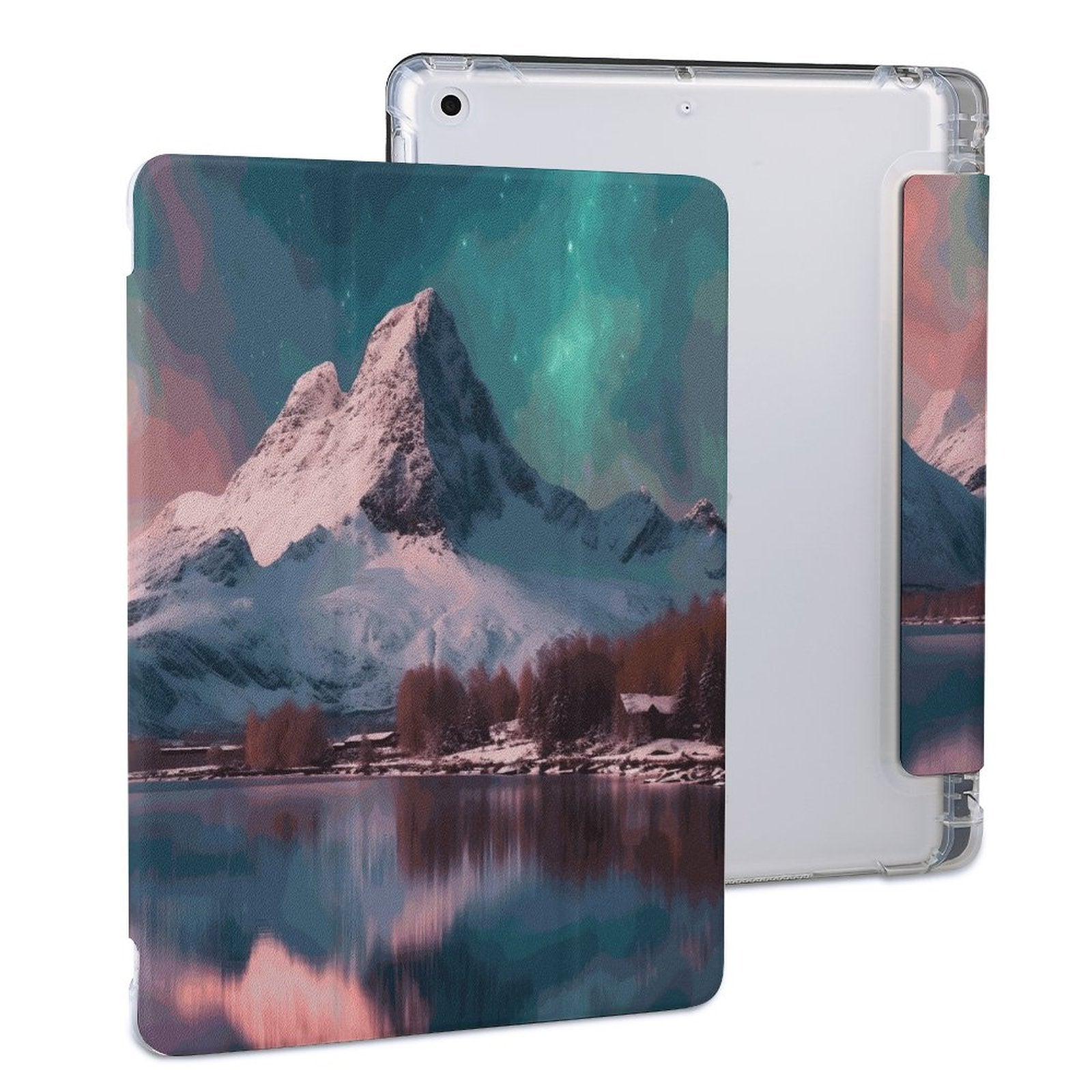 The Ipad Pen Slot Case SolarLab_Norwegian_aurora_winter_mountains_forests_lake_hyper-d_02eaf923-bc93-48e1-828a-35b11ccc5bd9 normal-online-PERSONAL DESIGN