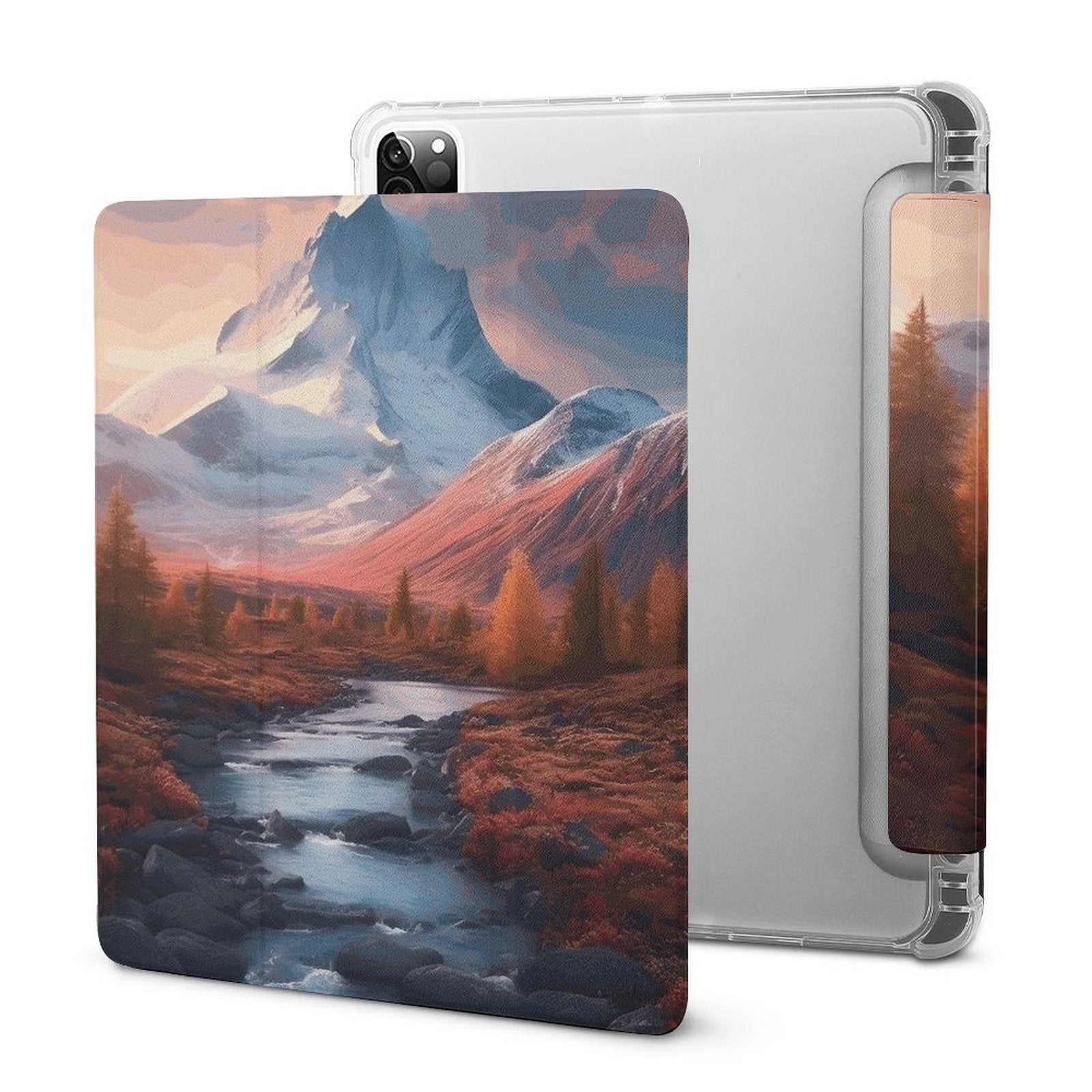 The Ipad Pen Slot Case SolarLab_Norwegian_aurora_autumn_mountains_forestshyper-detail__935e43e8-37e6-44dc-8597-129fbe22a01a normal-online-PERSONAL DESIGN