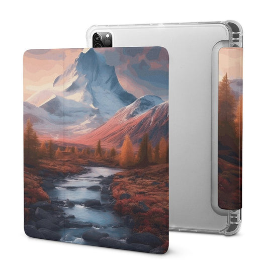 The Ipad Pen Slot Case SolarLab_Norwegian_aurora_autumn_mountains_forestshyper-detail__935e43e8-37e6-44dc-8597-129fbe22a01a normal-online-PERSONAL DESIGN