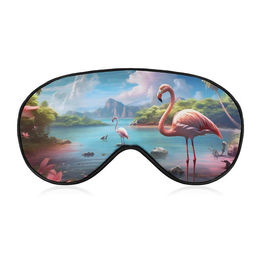 Sleep Mask Flamingos HSM01A002 normal-online-PERSONAL DESIGN