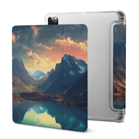 The Ipad Pen Slot Case SolarLab_Norwegian_aurora_summer_mountains_forests_hyper-detail_b24d068a-fdf6-4546-a8c1-9a8ab663bddf normal-online-PERSONAL DESIGN