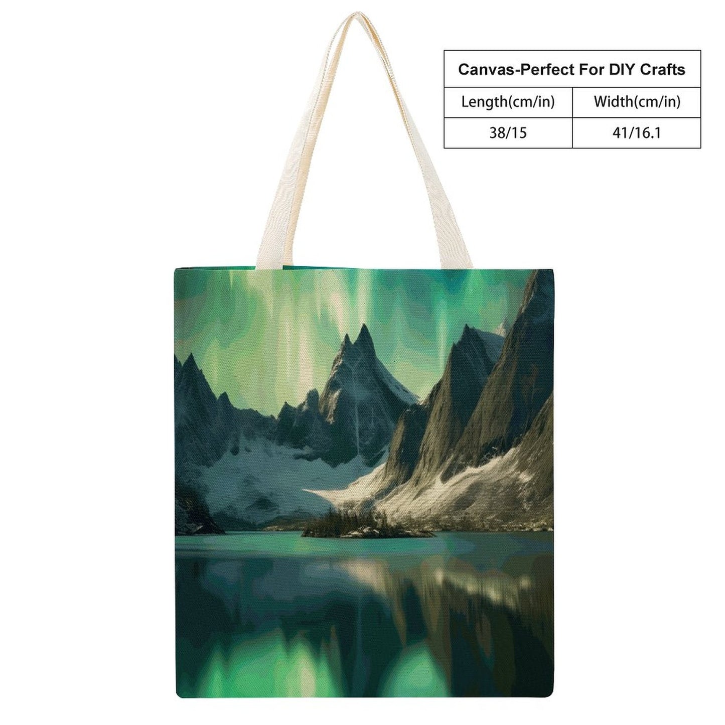 Canvas Tote Bag Double SolarLab_Norwegian_aurora_spring_mountains_forests_lake_hyper-d_9b6ded85-dc50-40b6-ba43-0fad71f7fd66 Style-5 38×41cm normal-online-PERSONAL DESIGN