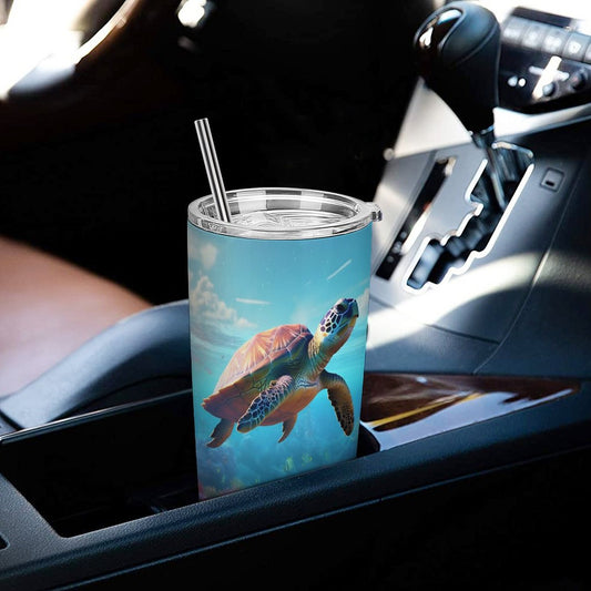 Car Cup Full Width Printed, Sea turtles, CA01A13 - iTopMax