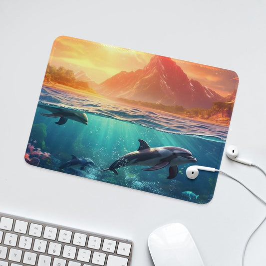 Mouse Pad SolarLab_Dolphins_tropical_sea_island_sunlight_fantasy_hyper-de_f2db25c8-82f5-45d9-9ff2-698e69821ae5 normal-online-PERSONAL DESIGN
