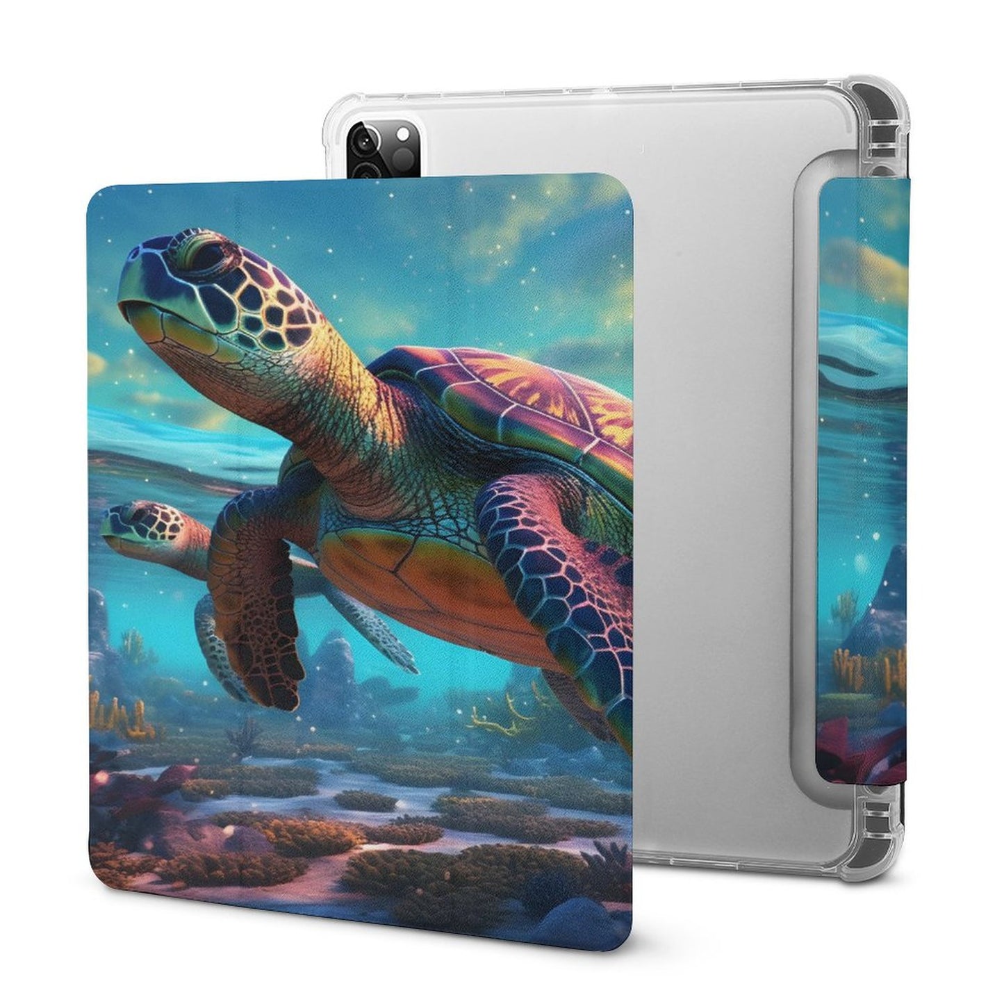 The Ipad Pen Slot Case SolarLab_Sea_turtles_tropical_sea_island_sunlight_fantasy_art_d_8c17eb4f-0c33-48bc-80bd-25ce9d585c40 normal-online-PERSONAL DESIGN