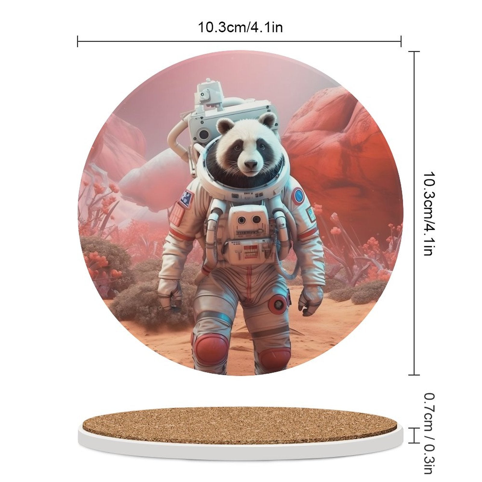 Ceramic Coasters (Round) SolarLab_a_Panda_astronaut_walk_on_the_Mars_spaceship_Cyberpunk_0bdf3981-a0b9-4aad-bbc3-67798d3c110e normal-online-PERSONAL DESIGN