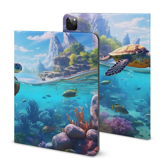 The Ipad Pen Slot Case SolarLab_Sea_turtles_tropical_sea_island_sunlight_hyper-detail__65df3ce3-5f7c-49b3-937e-af866806c8be normal-online-PERSONAL DESIGN