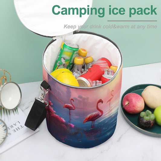 Camping Ice Pack Flamingos 008, One Size normal-online-PERSONAL DESIGN