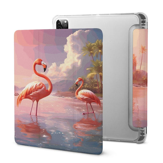 The Ipad Pen Slot Case Flamingos_004 normal-online-PERSONAL DESIGN