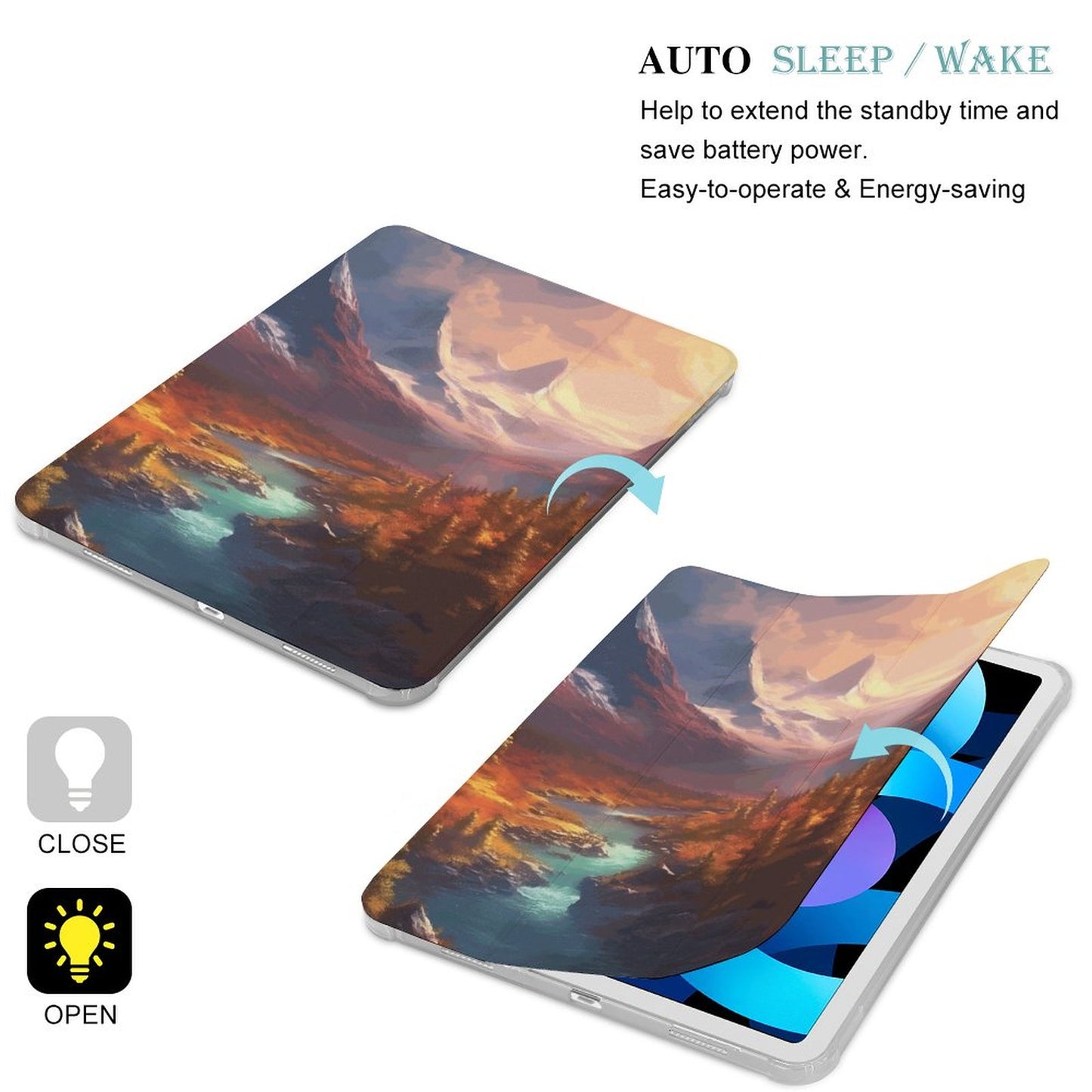 The Ipad Pen Slot Case SolarLab_Norwegian_aurora_autumn_mountains_forestshyper-detail__c916b784-da0c-41a1-b3ad-0addfdd7b88e normal-online-PERSONAL DESIGN