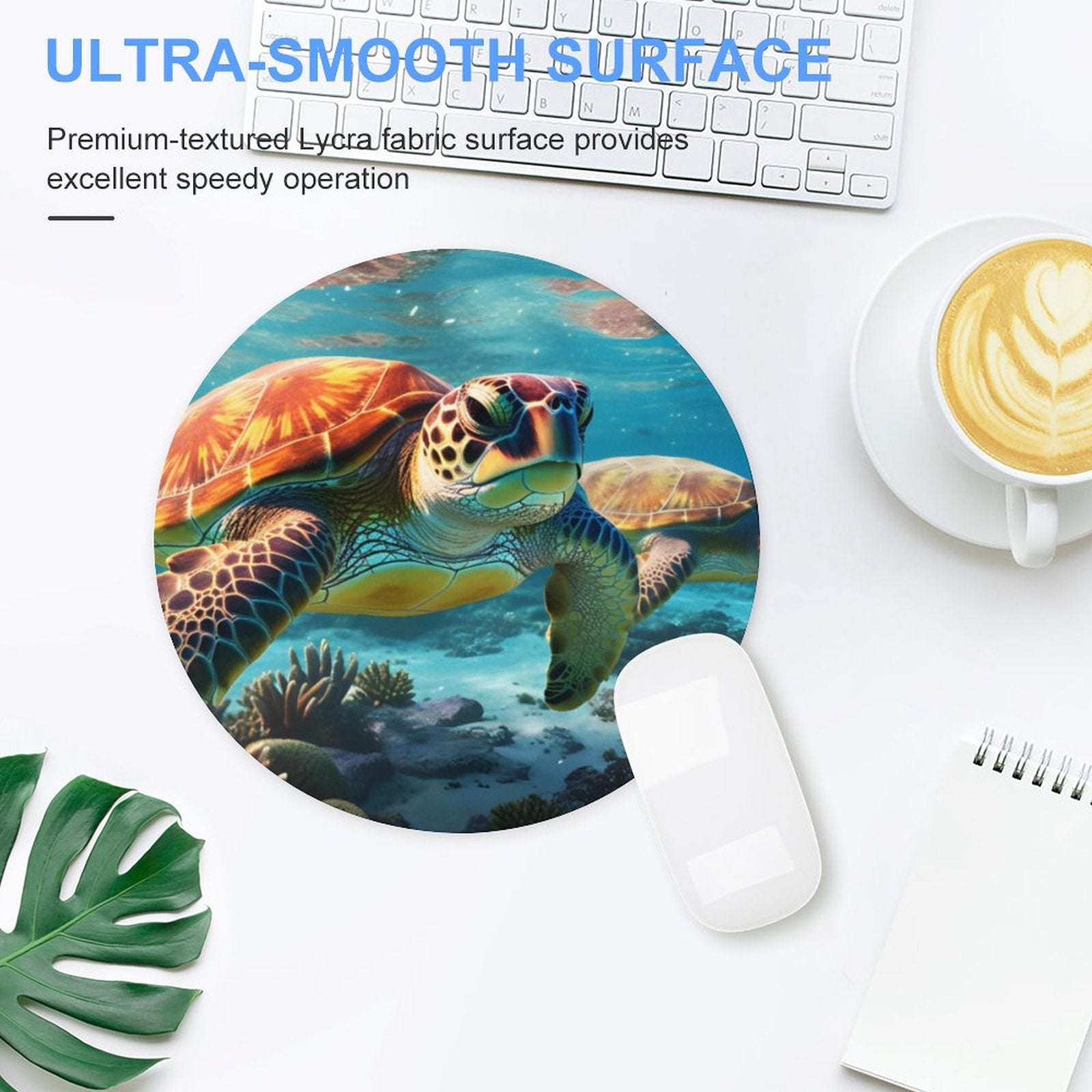 Mouse Pad SolarLab_Sea_turtles_tropical_sea_island_sunlight_hyper-detail__f51f3df4-db17-400d-8a6f-7664e53448e9 Style-13 20*20cm normal-online-PERSONAL DESIGN