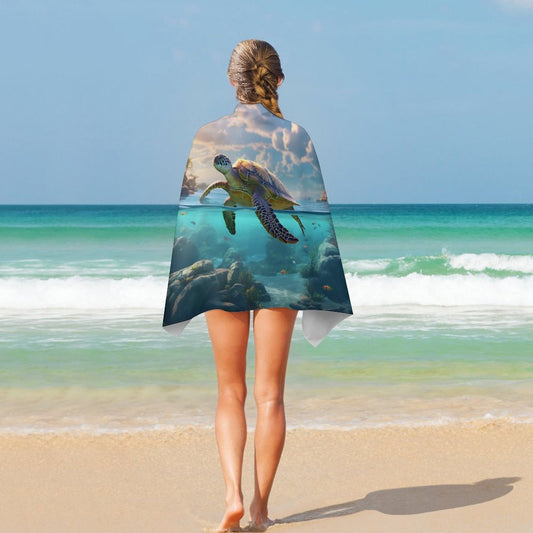 Beach Towel SolarLab_Sea_turtles_tropical_sea_island_sunlight_hyper-detail__88c311a8-1508-4981-8598-3d2b7de2cfd0 Style One Size normal-online-PERSONAL DESIGN