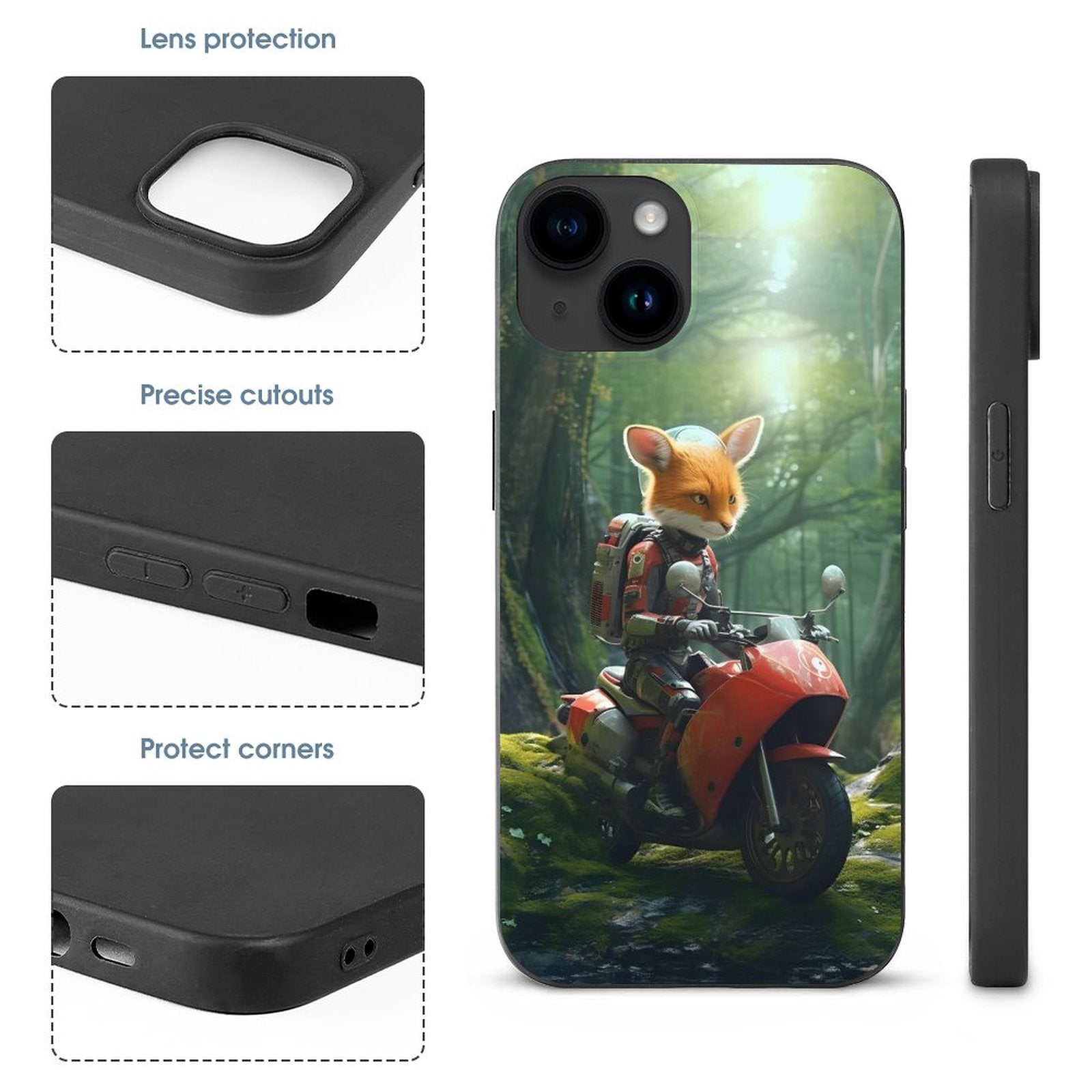 Case for IPhone 15 Series Fox_007 normal-online-PERSONAL DESIGN