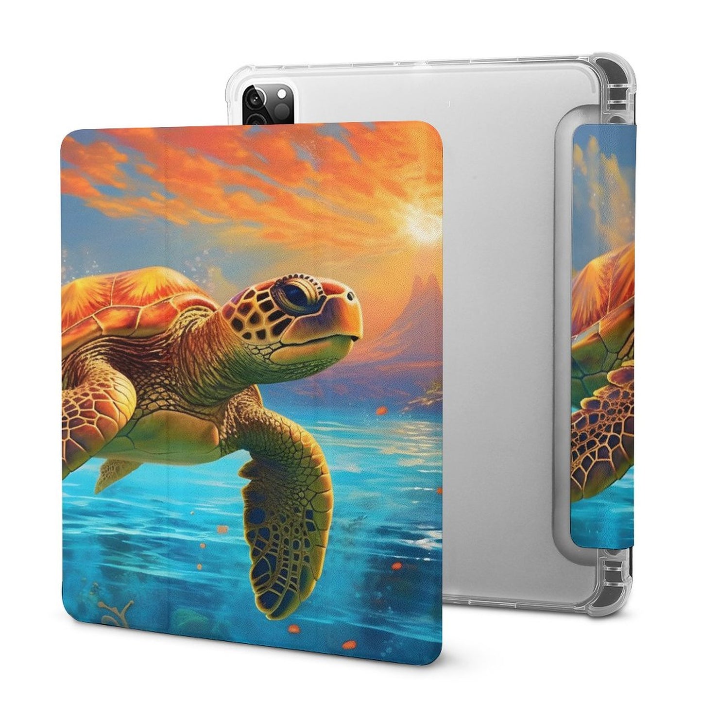 The Ipad Pen Slot Case SolarLab_Sea_turtles_tropical_sea_island_sunlight_fantasy_art_d_c29a6e10-0f28-42ee-8e19-15bcf9990e3c normal-online-PERSONAL DESIGN