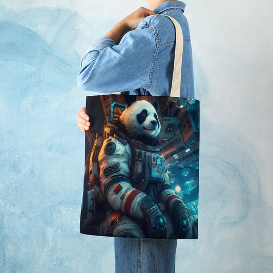 Canvas Tote Bag Double SolarLab_a_Panda_astronaut_walk_on_the_space_rocket_Cyberpunk_f_934c4566-c7bf-4d90-afa5-149387b17027 Style-25 38×41cm normal-online-PERSONAL DESIGN