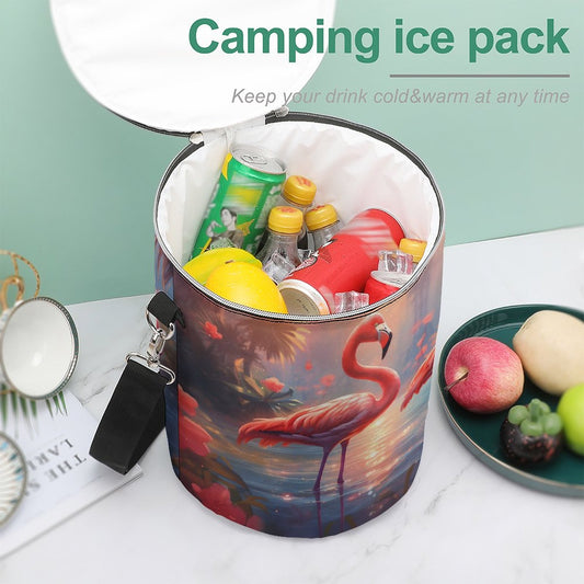 Camping Ice Pack Flamingos 003, One Size normal-online-PERSONAL DESIGN