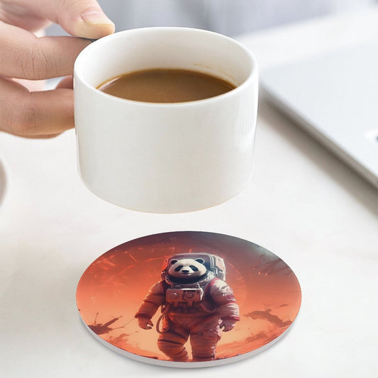 Ceramic Coasters (Round) SolarLab_a_Panda_astronaut_walk_on_the_Mars_spaceship_Cyberpunk_68b4d70b-912c-4a5b-b14c-5ba05107d5dc normal-online-PERSONAL DESIGN