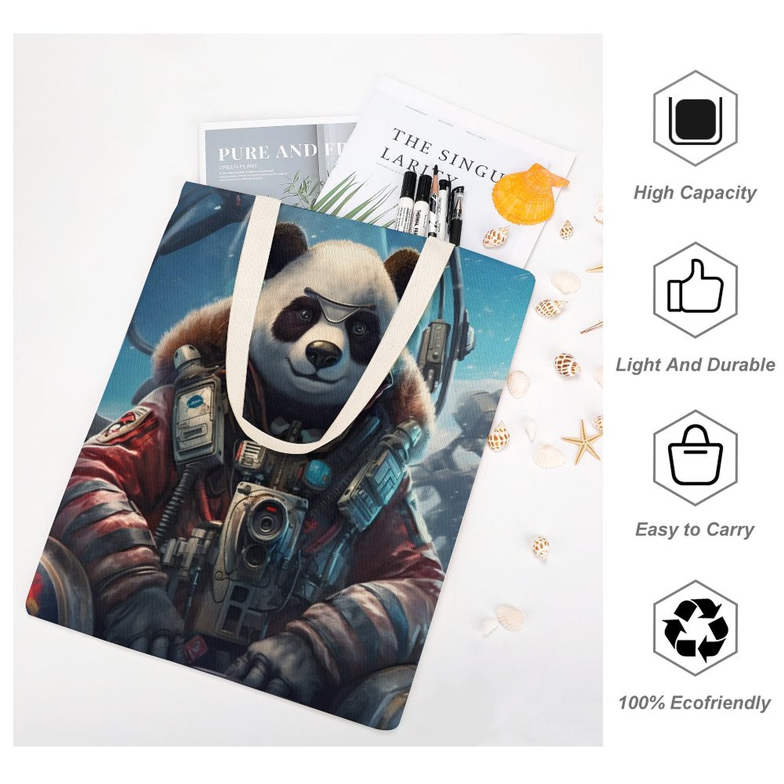Canvas Tote Bag Double SolarLab_a_Panda_pilot_drive_a_helicopter_in_the_sky_on_the_Arc_a8ab979d-e58e-4576-97ea-6a337e5898a2 Style-8 38×41cm normal-online-PERSONAL DESIGN