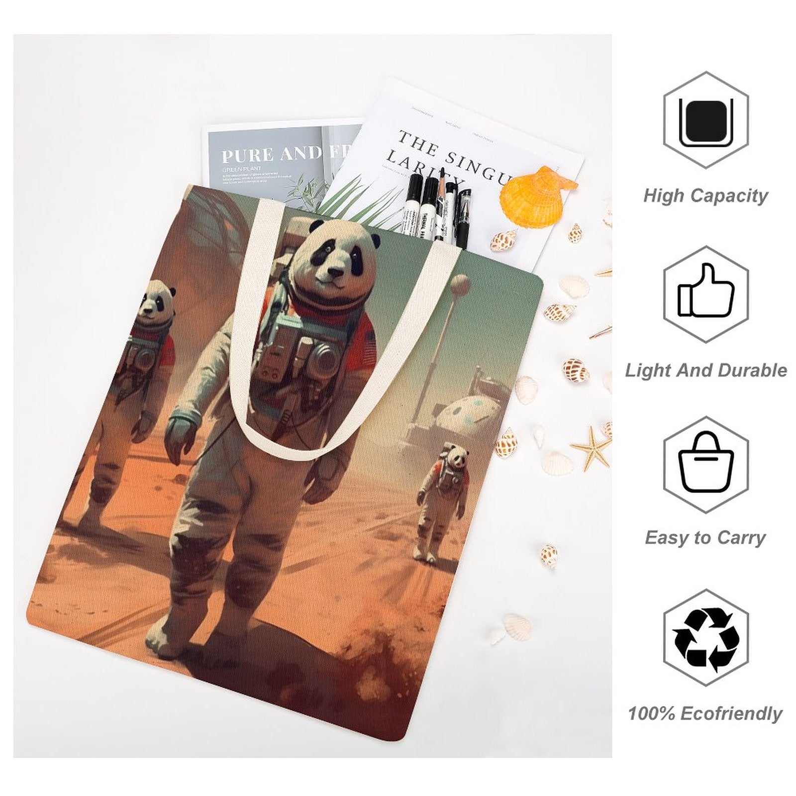 Canvas Tote Bag Double SolarLab_Pandas_astronaut_walk_on_the_Mars_starship_Cyberpunk_f_2cc9b61d-e23a-4714-b196-75907c177544 Style-20 38×41cm normal-online-PERSONAL DESIGN