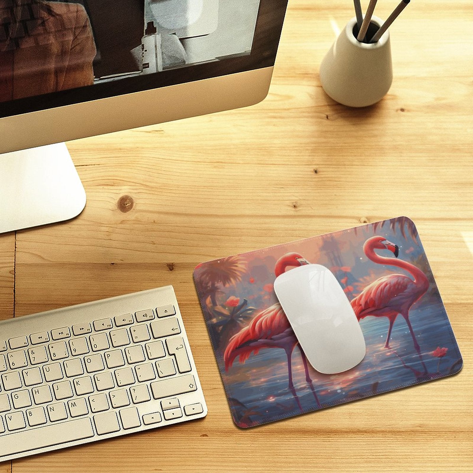 Mouse Pad Flamingos_003 normal-online-PERSONAL DESIGN