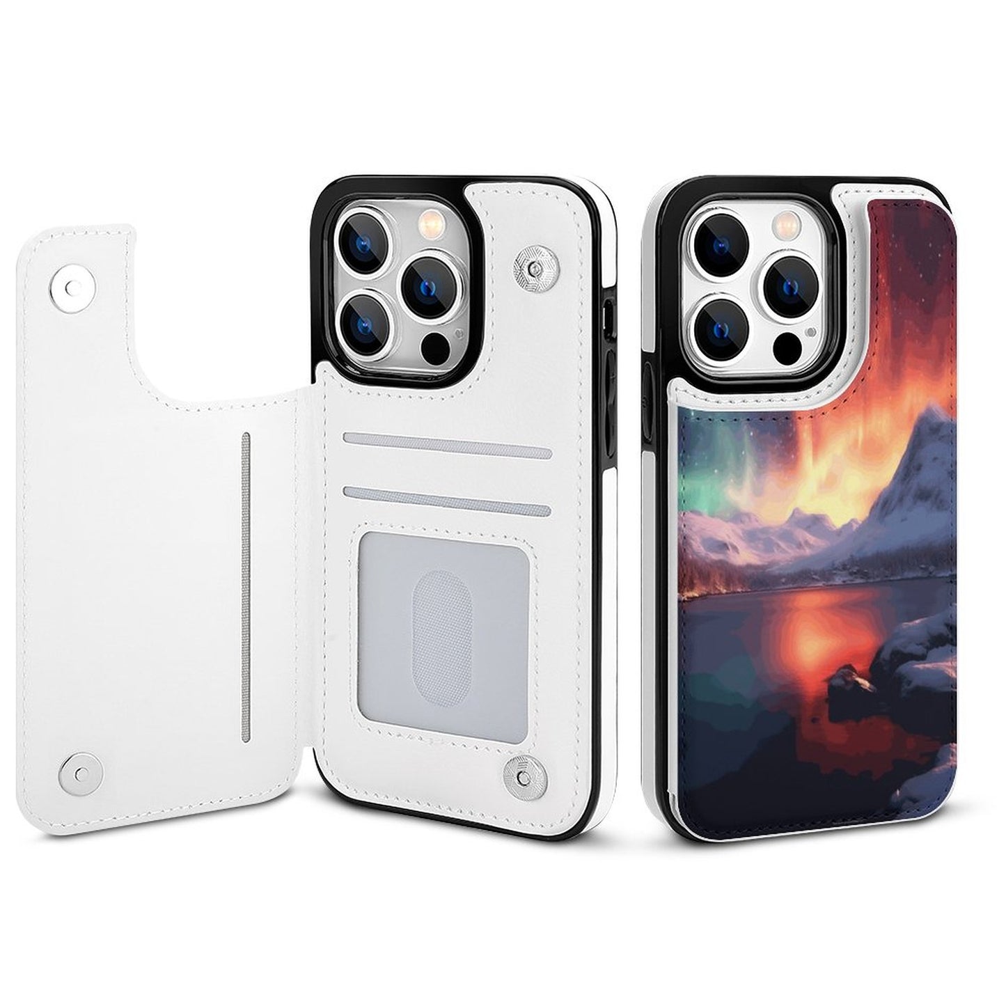 Mobile Phone Case for Apple IPhone 14 SolarLab_Norwegian_aurora_winter_mountains_forests_lake_hyper-d_d5f5f8af-edcf-4892-a640-8e4a2b673b21 normal-online-PERSONAL DESIGN