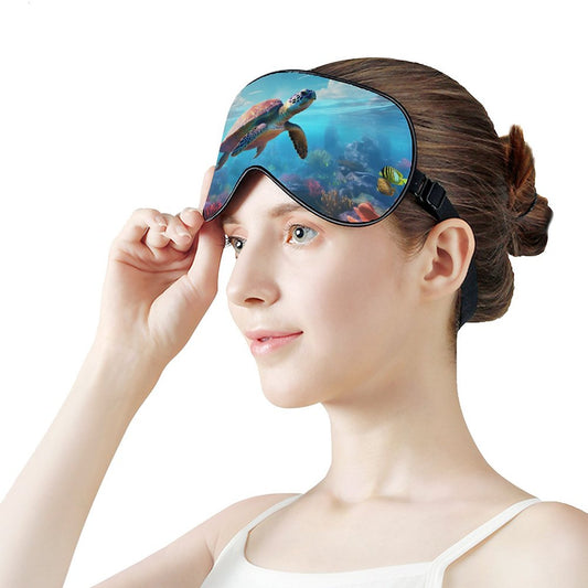 Sleep Mask Sea Turtles HSM01C003 normal-online-PERSONAL DESIGN