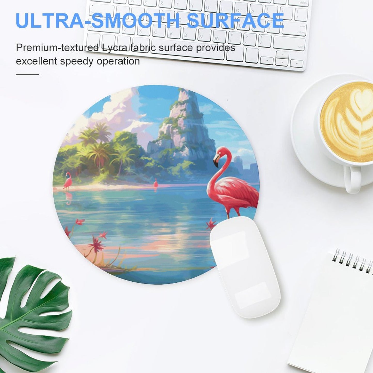 Mouse Pad Flamingos_002 Style-5 20*20cm normal-online-PERSONAL DESIGN