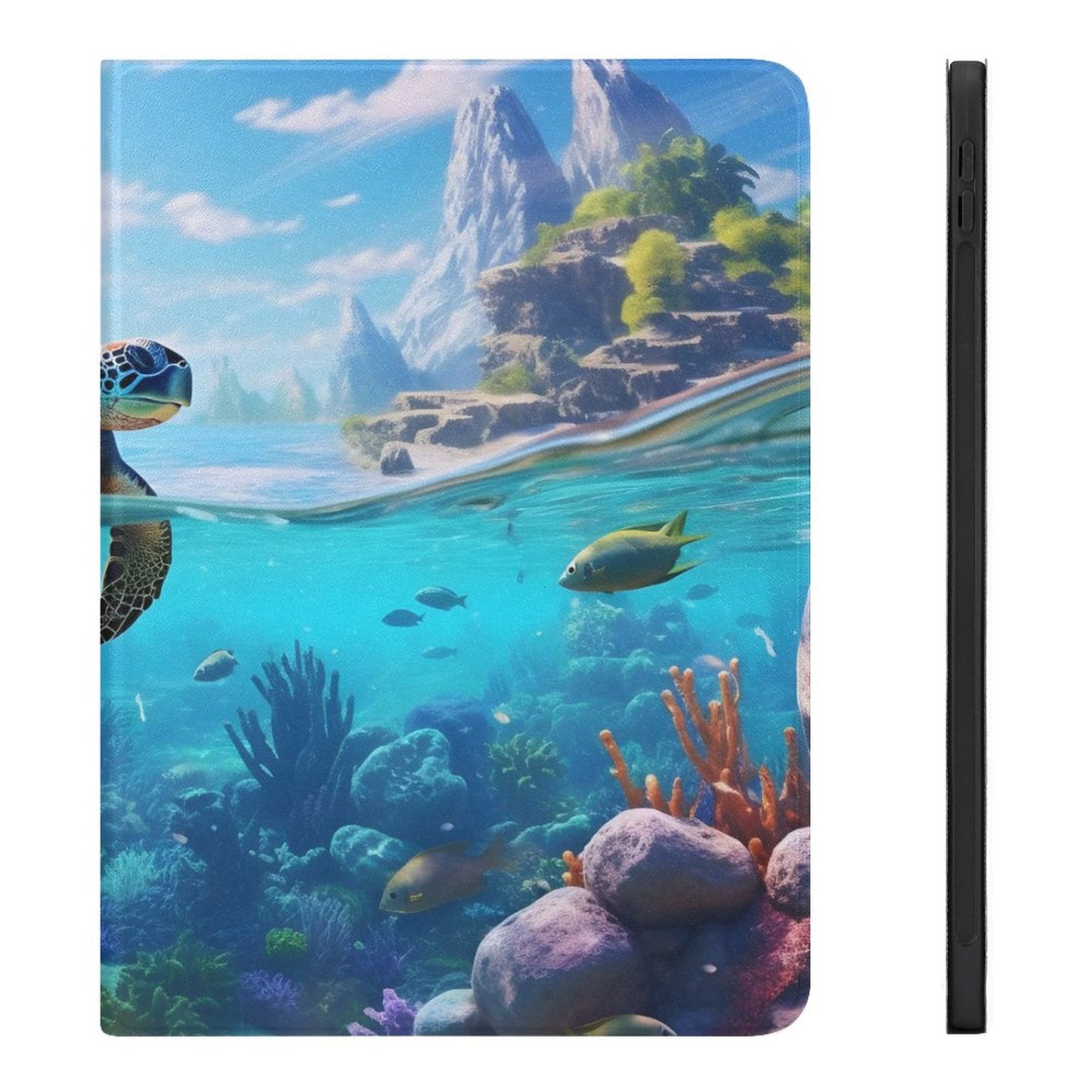 The Ipad Pen Slot Case SolarLab_Sea_turtles_tropical_sea_island_sunlight_hyper-detail__65df3ce3-5f7c-49b3-937e-af866806c8be normal-online-PERSONAL DESIGN