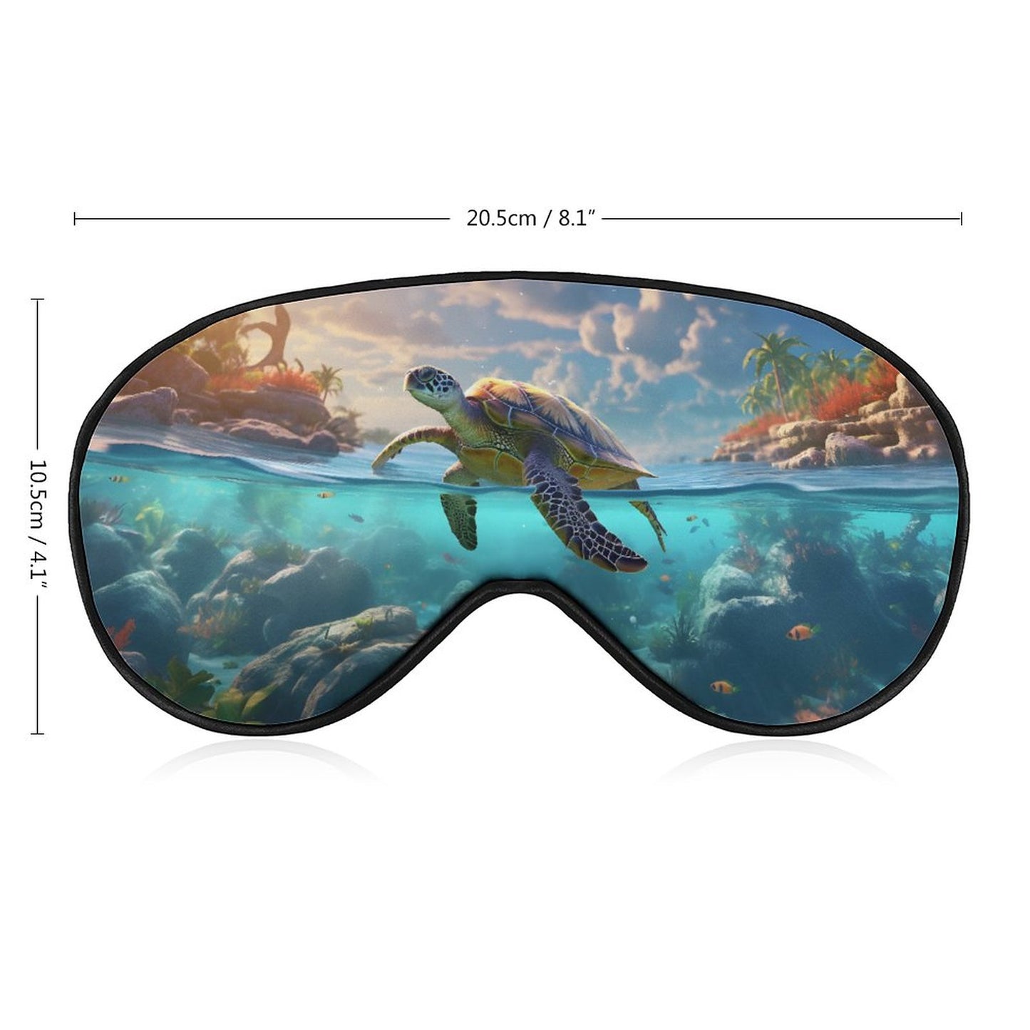 Sleep Mask Sea Turtles HSM01C005 normal-online-PERSONAL DESIGN