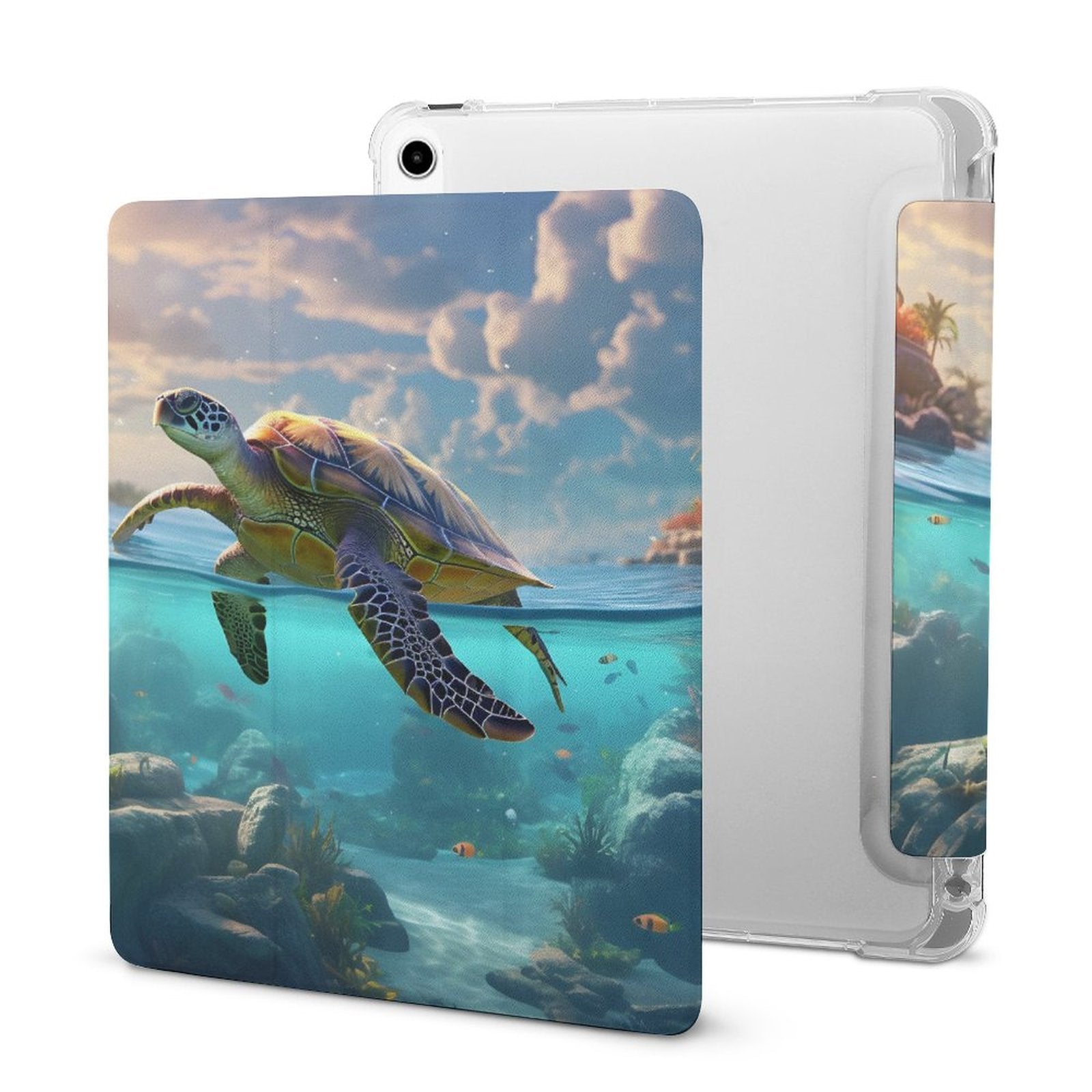 The Ipad Pen Slot Case SolarLab_Sea_turtles_tropical_sea_island_sunlight_hyper-detail__88c311a8-1508-4981-8598-3d2b7de2cfd0 normal-online-PERSONAL DESIGN