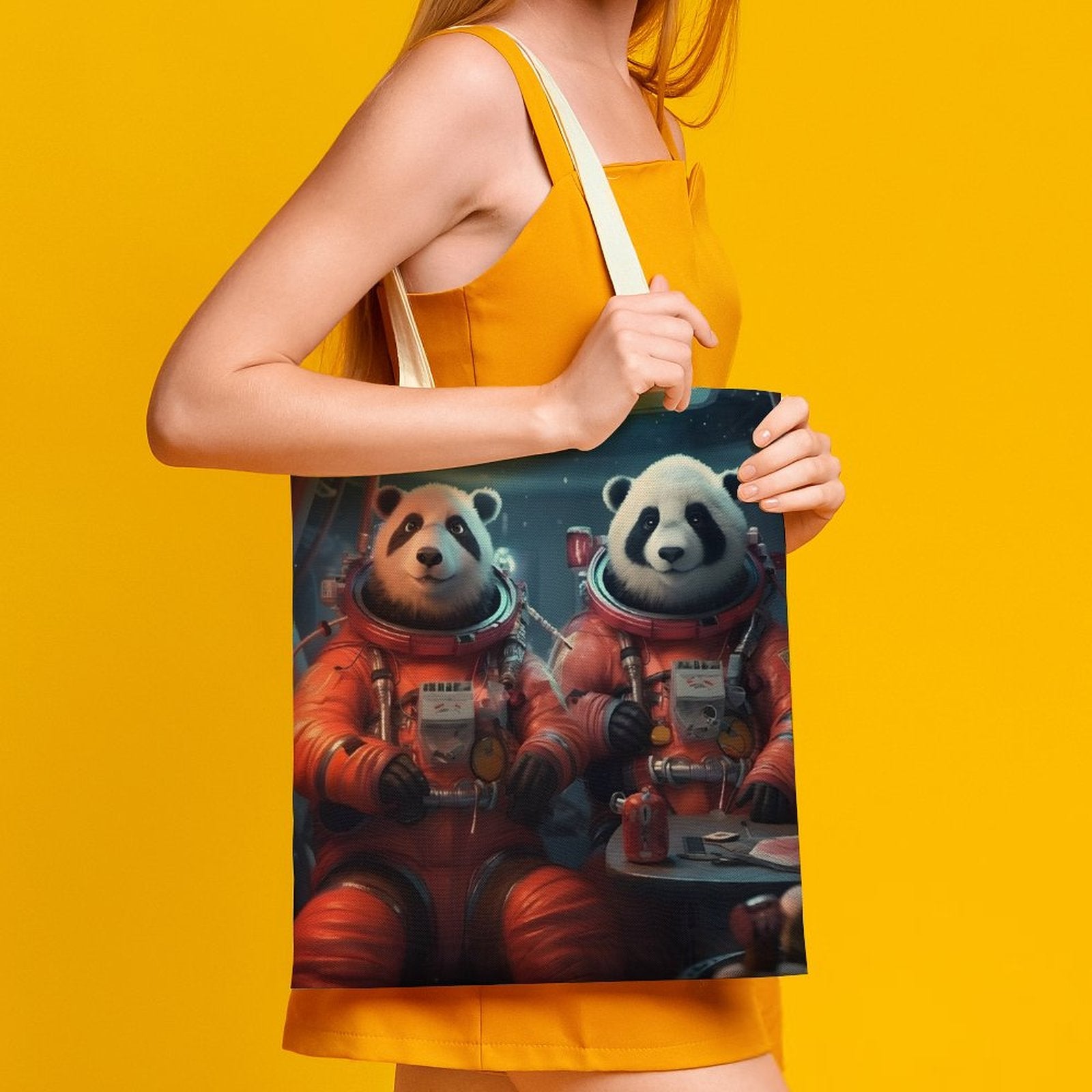 Canvas Tote Bag Double SolarLab_Two_panda_astronauts_piloted_a_spaceship_from_Earth_to_7a8942ab-78f7-47b8-a6c0-2255034acd11 Style-18 38×41cm normal-online-PERSONAL DESIGN