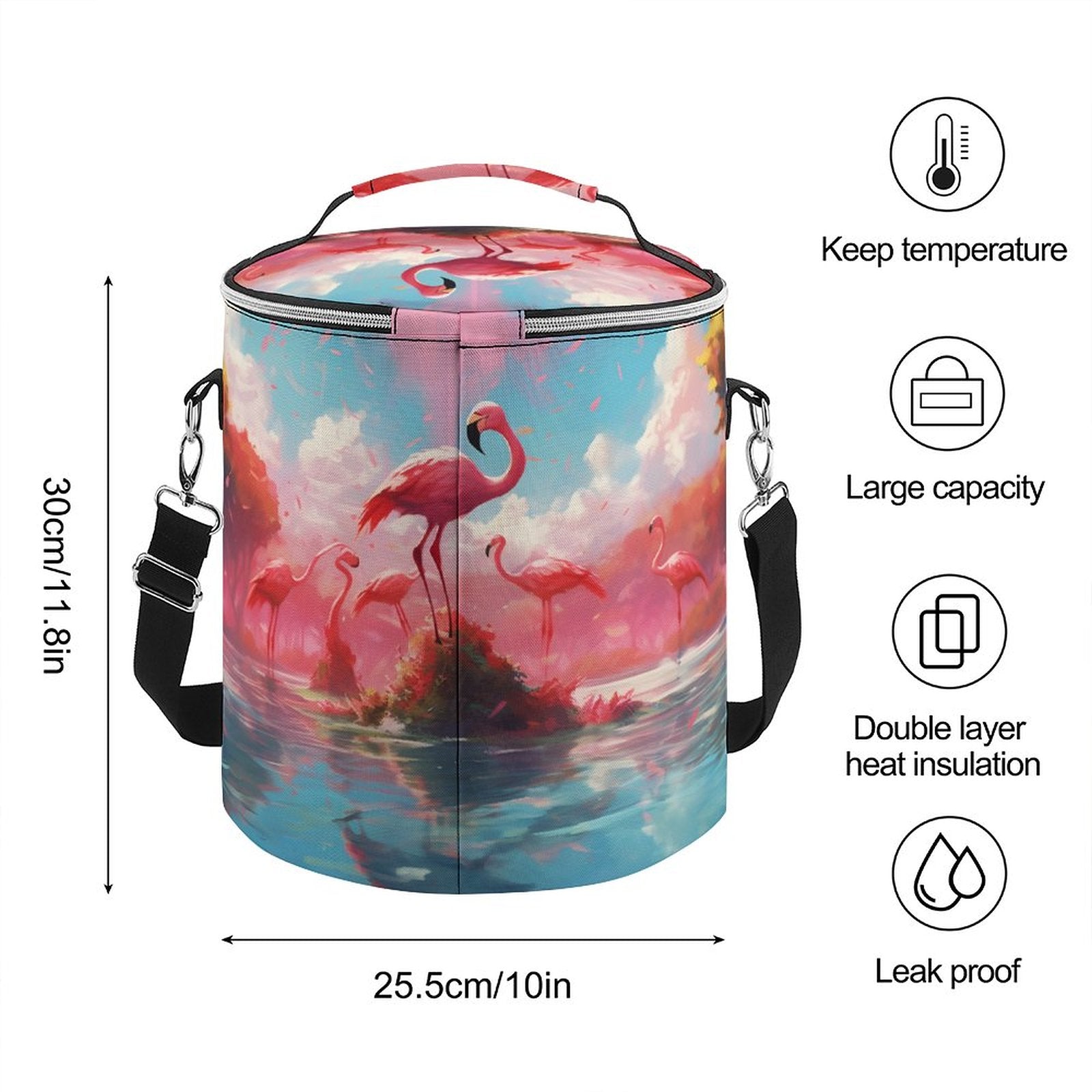 Camping Ice Pack Flamingos 007, One Size normal-online-PERSONAL DESIGN