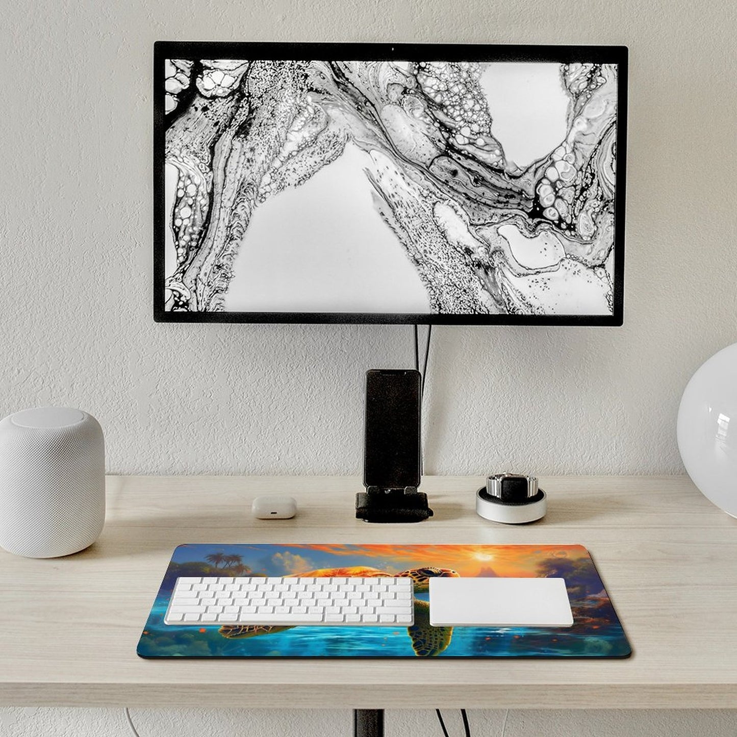 Desk Mat SolarLab_Sea_turtles_tropical_sea_island_sunlight_fantasy_art_d_c29a6e10-0f28-42ee-8e19-15bcf9990e3c normal-online-PERSONAL DESIGN
