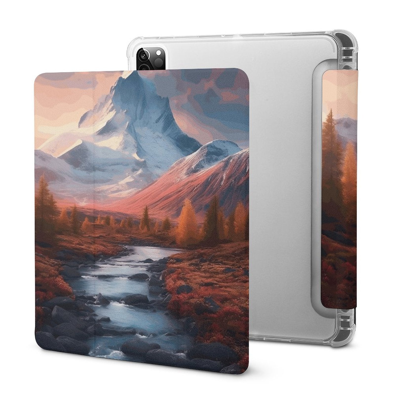 The Ipad Pen Slot Case SolarLab_Norwegian_aurora_autumn_mountains_forestshyper-detail__935e43e8-37e6-44dc-8597-129fbe22a01a normal-online-PERSONAL DESIGN
