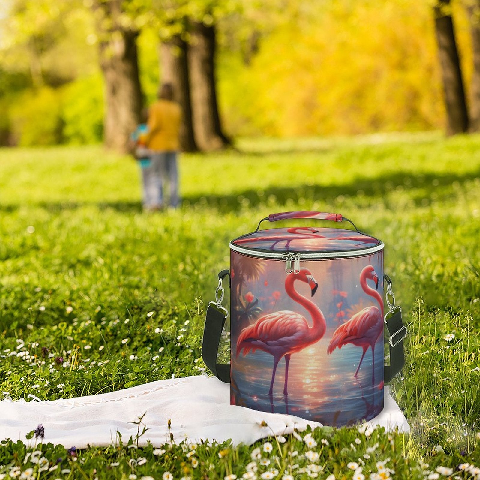 Camping Ice Pack Flamingos 003, One Size normal-online-PERSONAL DESIGN