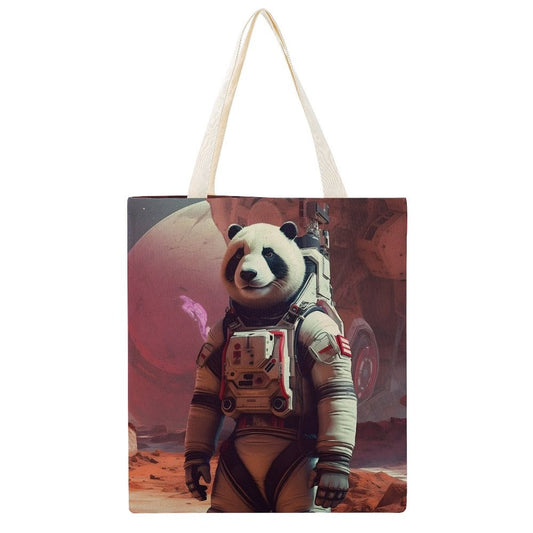 Canvas Tote Bag Double SolarLab_a_Panda_astronaut_walk_on_the_Mars_starship_Cyberpunk__2c9bca64-42ac-4372-9004-11ba37f4a622 Style-32 38×41cm normal-online-PERSONAL DESIGN